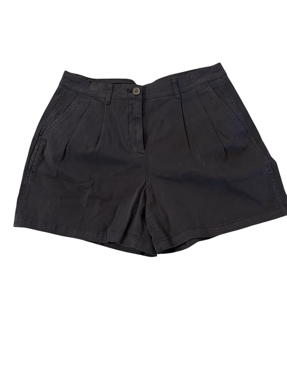 J.Crew Tailored Pleated Navy Shorts